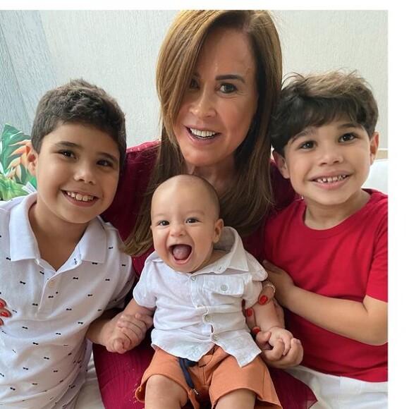 Zilu Godoi tem 3 filhos e 4 netos, sendo Joaquim o caçula, filho de Camilla Camargo