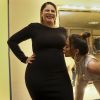 Encontro de Marília Mendonça e Anitta nos bastidores da Globo quando ela estava grávida do único filho, Léo, em 2019