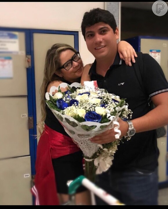 Yugnir Ângelo, ex-noivo de Marília Mendonça, postou fotos com a cantora morta após trágico acidente aéreo