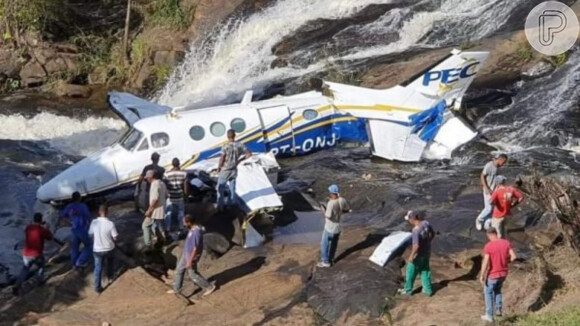 O avião em que Marília Mendonça estava caiu em Minas Gerais