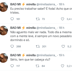 MC Mirella desabafa sobre aproximação de Dynho e Sthe em 'A Fazenda 13'