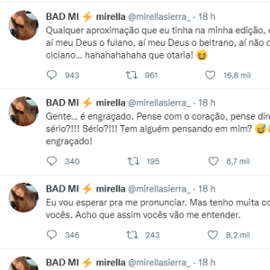 Mirella conversa com fãs sobre participação de Dynho em 'A Fazenda 13'