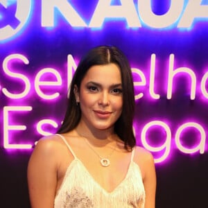 Emilly Araújo esteve em gravação de DVD da dupla sertaneja Matheus e Kauan