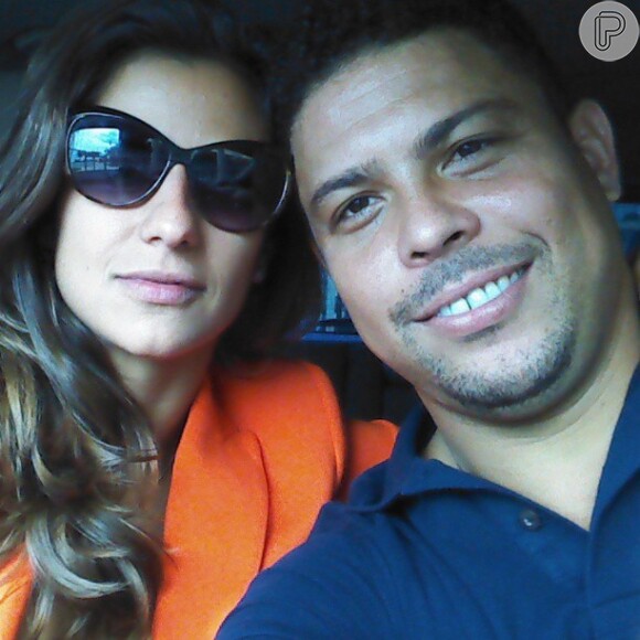 Depois de tentar preservar o relacionamento com Paula Morais, Ronaldo resolveu compartilhar com seus seguidores suas alegrias ao lado da namorada