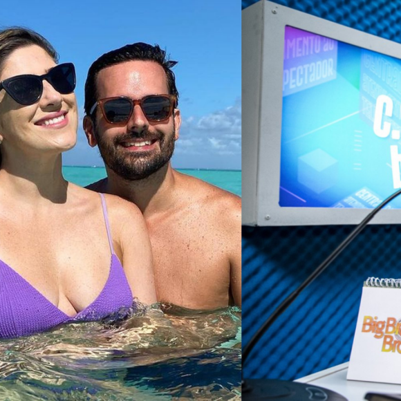 Dani Calabresa comentou sua expectativa para o 'CAT BBB' e o relacionamento com o noivo, Richard Neuman