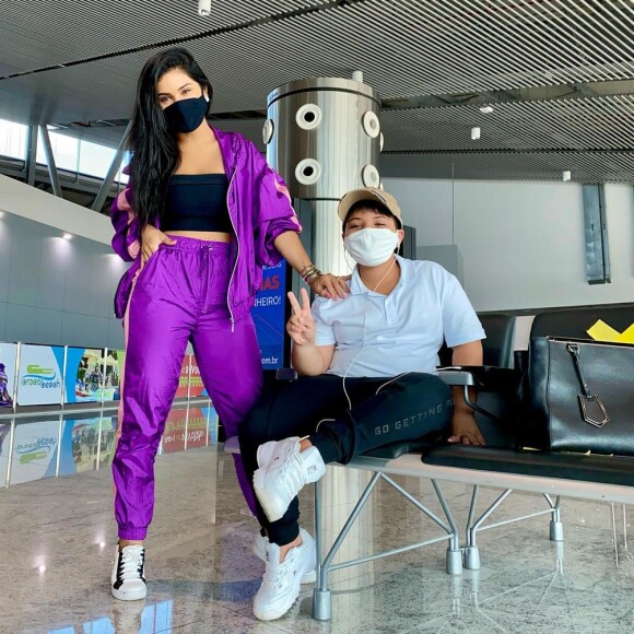 Mileide Mihaile disse que está tudo bem resolvido com o pai de seu filho