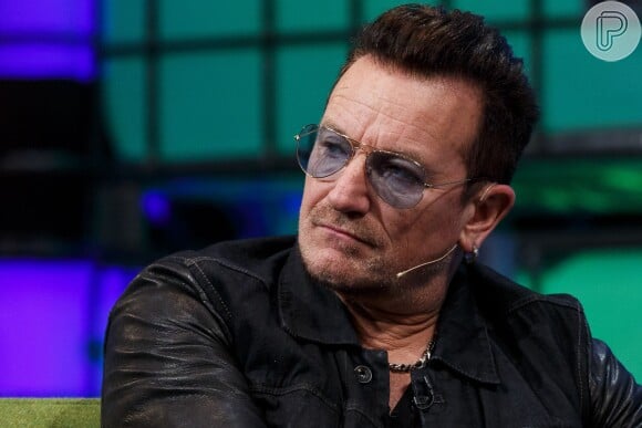 Bono Vox, líder da banda U2, é o sexto mais bem pago do mundo, com fortuna de US$ 590 milhões