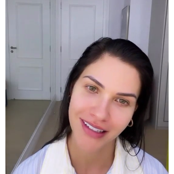Após o desabafo, Andressa Suita publicou tutoriais de skincare