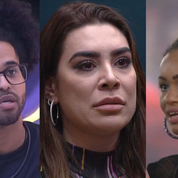 'BBB 22': Natália encara o paredão ao lado de Luciano e Naiara Azevedo