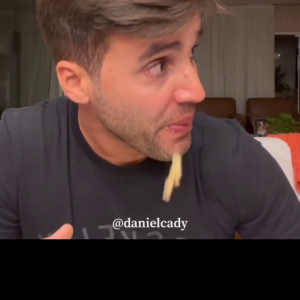 Após as 'broncas' de Mayra Cardi, Daniel Cady cospe o pão
