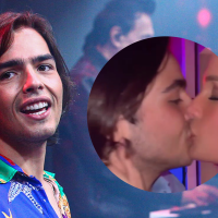 Filho de Faustão, João Guilherme Silva ganha beijão da namorada no aniversário de 18 anos. Vídeo!