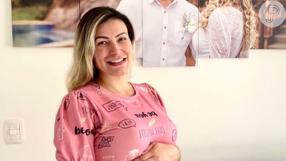 Andressa Urach é internada com pressão alta e contrações à espera do segundo filho, em 5 de fevereiro de 2022