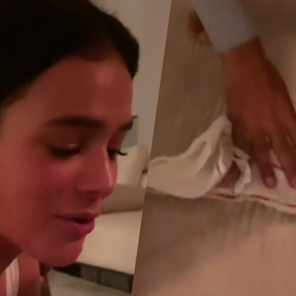 Rafa Kalimann recebeu Bruna Marquezine em casa para um encontro íntimo de amigos