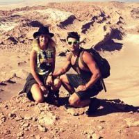 Bruno Gagliasso e Giovanna Ewbank se divertem em deserto do Chile: 'Mi niño'