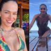 De biquíni, Bruna Marquezine mostra corpo seco ao curtir verão na Bahia: 'Só gostosas online'