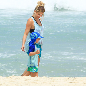 Karina Bacchi é mãe de Enrico, de 2 anos, fruto de uma fertilização in vitro