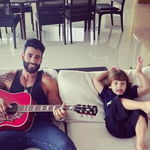 Gusttavo Lima tem apenas dois filhos, de 4 e 3 anos, ambos frutos de seu casamento com a modelo Andressa Suita