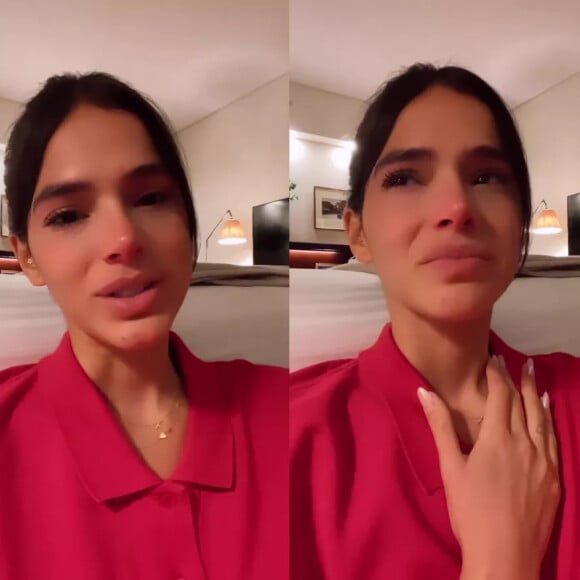 Bruna Marquezine lembrou que às vezes a internet é cruel e que o momento de carinho deve ser destacado