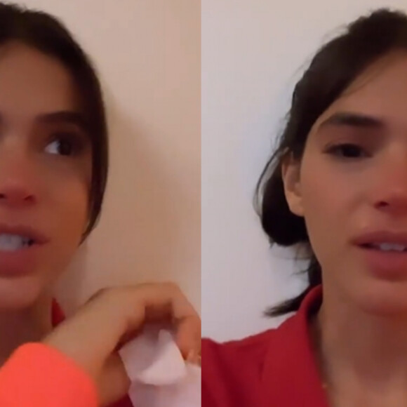 Bruna Marquezine estava pedindo comida por delivery quando o atendente a parbenizou pelo papel no filme da DC