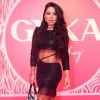 Andressa Ferreira conferiu a festa de lançamento da marca de roupas de Gkay