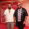 Tiago Abravanel e o marido, Fernando Poli, conferiram a festa de lançamento da marca de roupas de Gkay