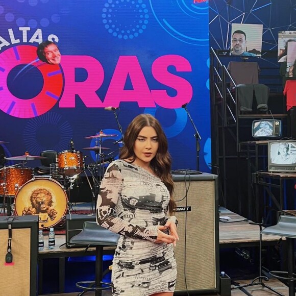 Jade Picon participou do programa 'Altas Horas' neste sábado, 19 de março de 2022