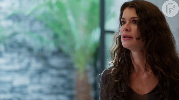 No último capítulo da novela 'Um Lugar ao Sol', Bárbara (Alinne Moraes) resolve acusar Christian (Cauã Reymond) em tribunal