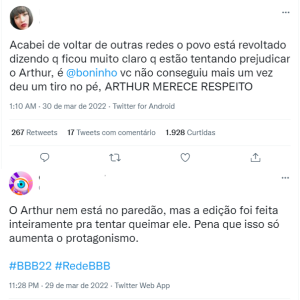 'BBB 22': Boninho é acusado de tentar prejudicar Arthur Aguiar no jogo por causa de edição do programa