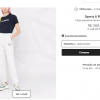 Calça de Bruna Marquezine é de moletom branco e custa R$ 1.955