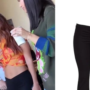 Anitta usou calça Elvis – preta por Miaou, de R$640