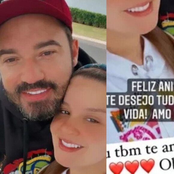 Maiara e Fernando Zor trocam mensagens de amor pela primeira vez após retomarem relacionamento