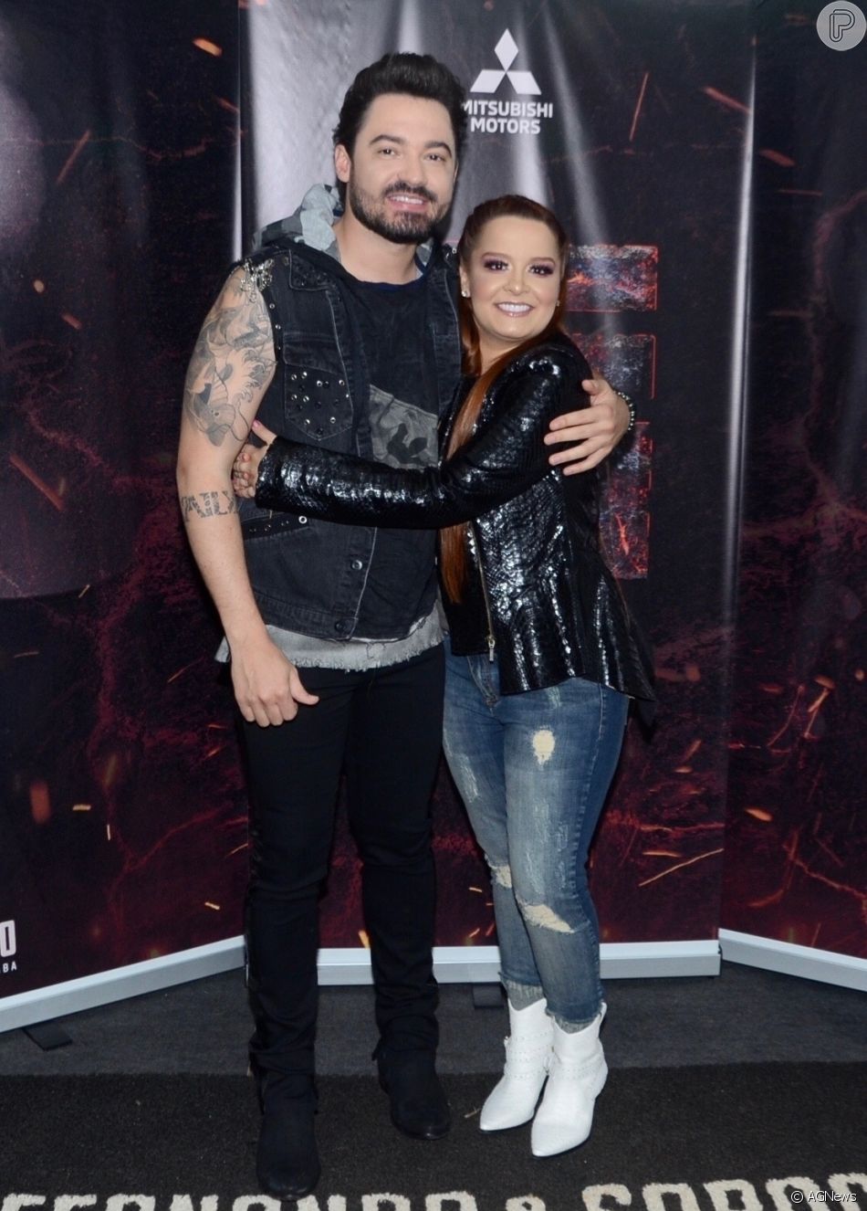 Maiara e Fernando Zorse declararam um ao outro no dia do aniversário de 38 anos do cantor
