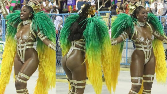 Look de Iza no Carnaval: cantora deixa corpo à mostra em desfile da Imperatriz Leopoldinense