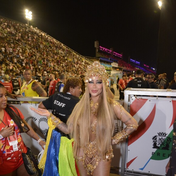 Rafaella Santos estreiou na Sapucaí neste ano