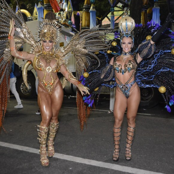 Carnaval 2022: Gabi Martins e Andrea de Andrade foram destaques da Vila Isabel