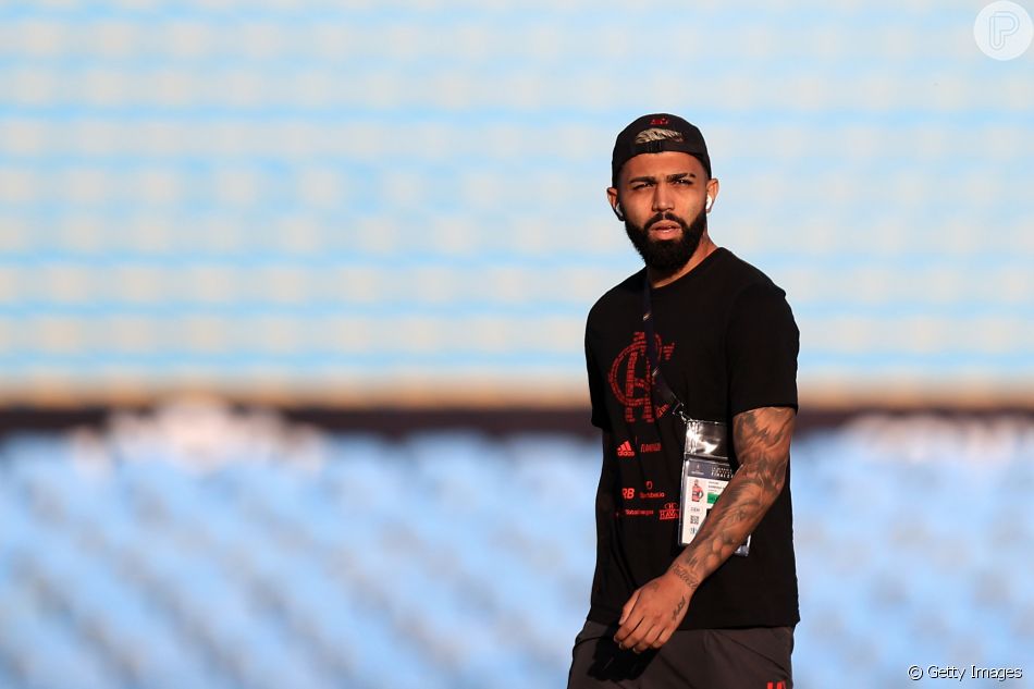 Gabigol, então, rebateu o post de Hulk