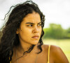 Muda (Bella Campos) passa a causar suspeitas em todos a partir do capítulo de segunda-feira, 9 de maio de 2022 da novela 'Pantanal'