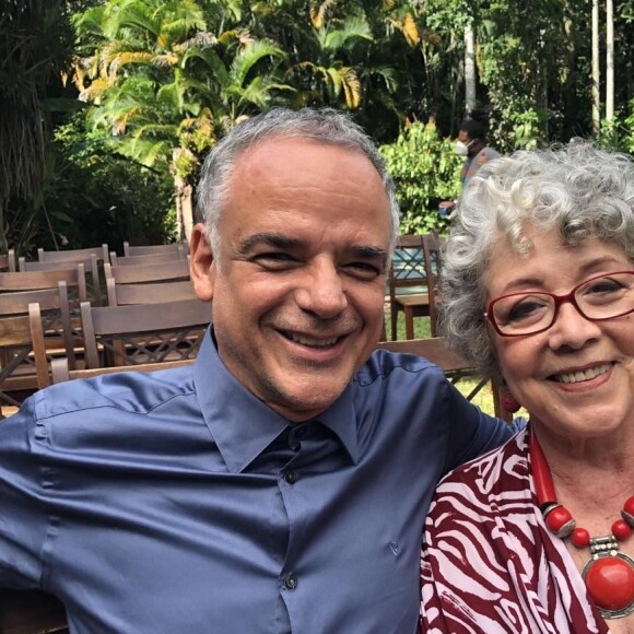 Ângela Leal e Ângelo Antonio se reencontram 32 anos após serem Maria Bruaca e Alcides na novela 'Pantanal'
