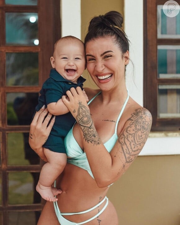 Bianca Andrade é mãe de Cris, de 9 meses
