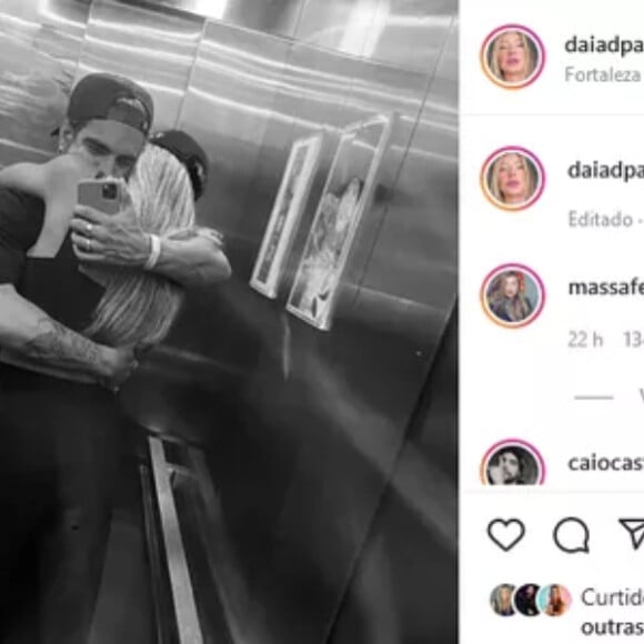 Grazi Massafera elogiou foto do ex, Caio Castro, com a namorada