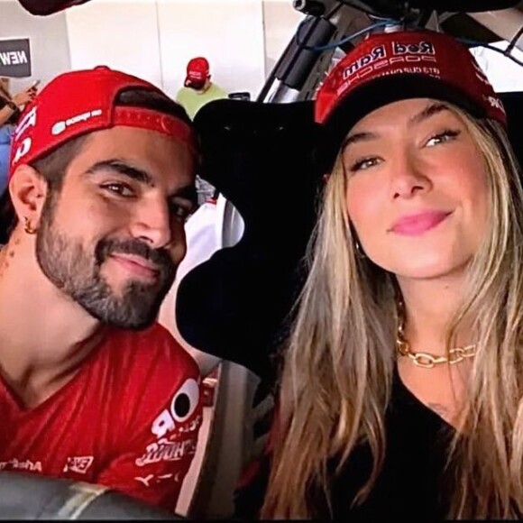 Caio Castro e Daiane de Paula engataram o romance em fevereiro de 2022