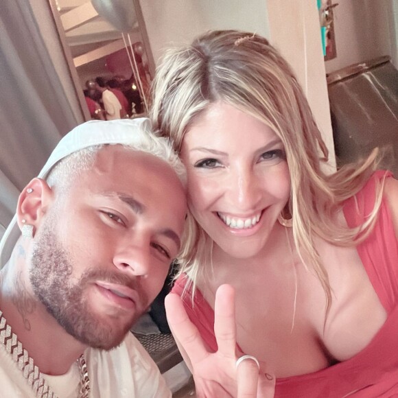 A festa foi de Natalia Beciu, uma influenciadora espanhola amiga de Neymar