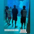 Neymar já visitou um aquário ao lado dos amigos e de Bruna Biancardi