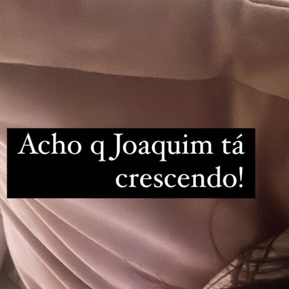 Viviane Araujo está à espera de um menino, o Joaquim