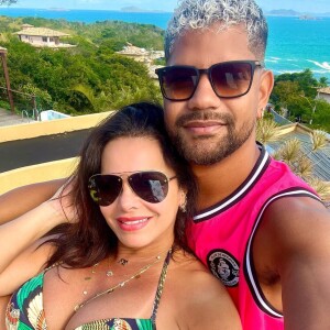 Gravidez de Viviane Araujo é fruto do casamento com Guilherme Militão