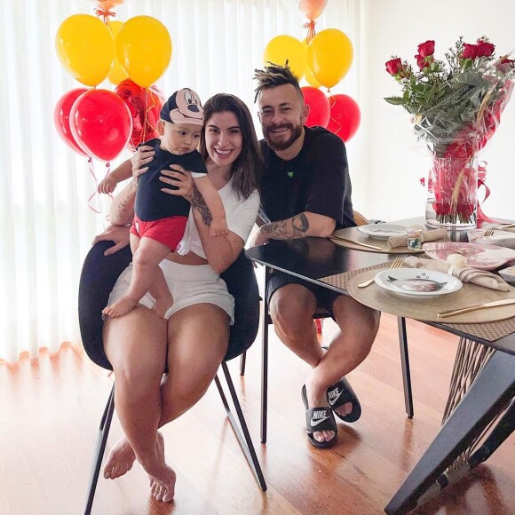 Bianca Andrade é mãe do pequeno Cris, de 10 meses, fruto da relação com Fred