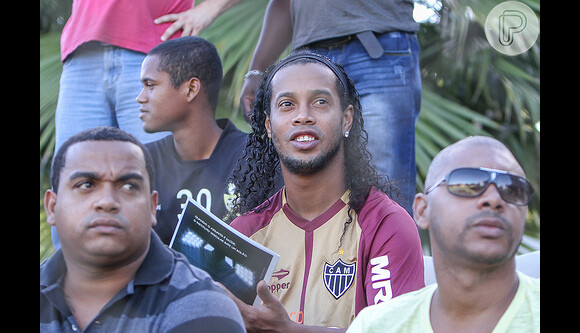 A estreia pelo Galo foi no dia 10 de junho, no Pacaembú, em São Paulo, em um jogo contra o Palmeiras