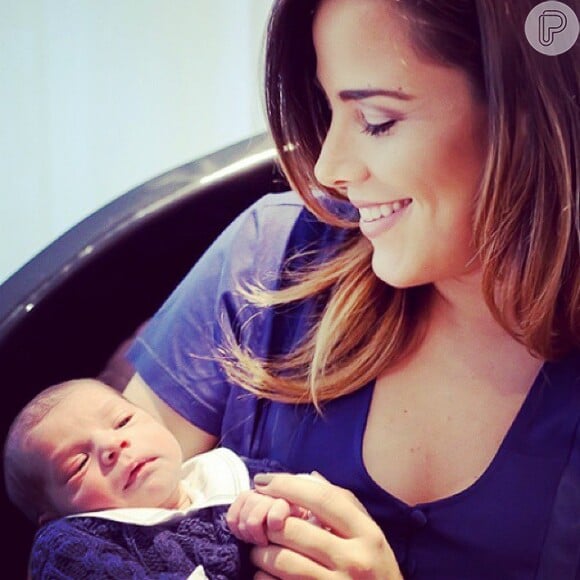 Wanessa deu à luz o seu caçula, João Francisco, em junho de 2014