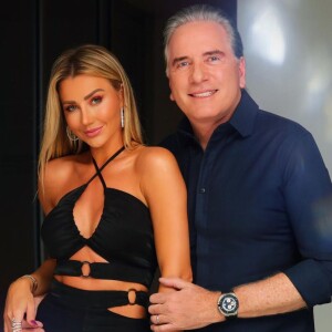 Ana Paula Siebert e Roberto Justus estão casados há sete anos