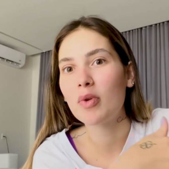 Virgínia Fonseca se justificou: 'Tem um mês e pouco que eu tô sentindo bastante dor de cabeça todo santo dia e não tá sendo fácil pra mim'